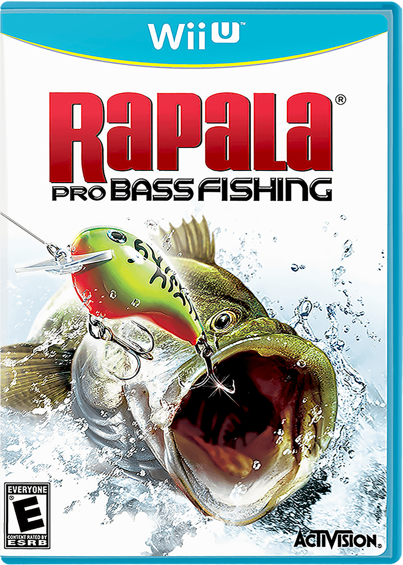 Rapala Pro Bass Fishing box art for Wii U